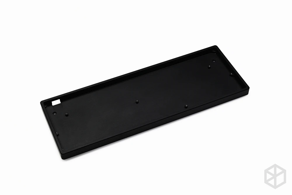 Plana de Alumínio Anodizada com Pés de Metal para o Teclado Colorway para Gh60 Caixa Mecânico Personalizado Preto Siver Cinza Xd60 Xd64 Satanás - Imagem 5