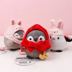 Японский Kawaii мягкие игрушки положительная энергия Пингвин кулон плюшевая кукла продажа спичек маленькая девочка кролик шляпа пингвин