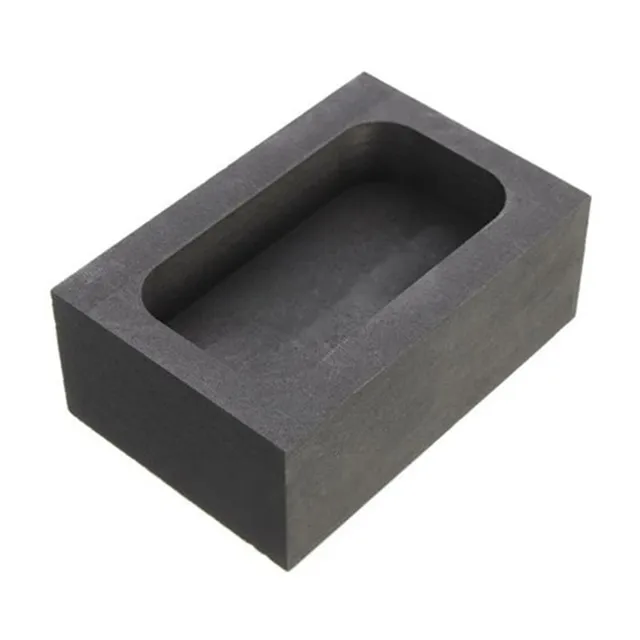 Best Offers Pure Graphite Crucible Ingot Mold Oven Fusion Cast Melting Gold Silver Platinum Graphite crucible Mold 