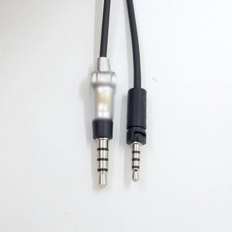 For Sennheiser Momentum 1 0 2 0 Earphones Upgraded Replacement Audio Cable with Mic for Huawei mate 20 iPhone X Headphone