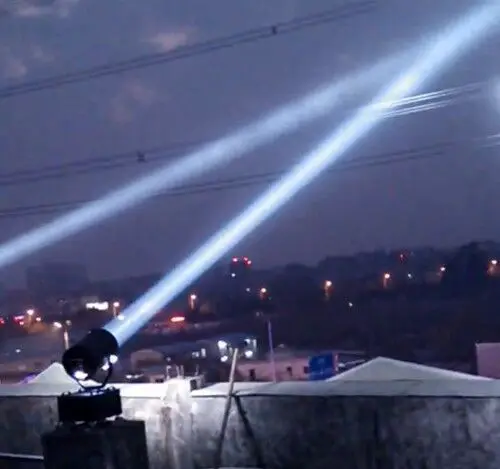 Reflector de aire 3kw torre rascacielos parque penitenciario cielo rosa