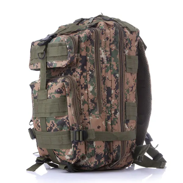Мужской уличный рюкзак военный тактический рюкзак школьный рюкзак походный рюкзак дорожная сумка спортивная походная сумка - Цвет: 17