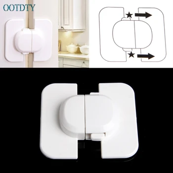

High Quality Use Kids Child Baby Pet Safety Lock Proof Door Cupboard Fridge Cabinet Drawer #330