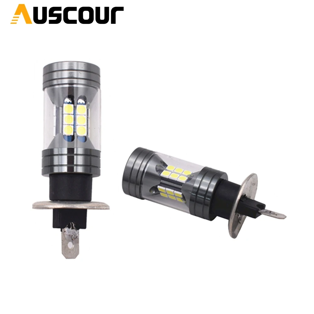 

1PC Car Vehicle LED H1 3030 22SMD 22LED White Bulb Fog Light DRL 12V-24V Bright For Car Motorcycle Car Accessories Modify