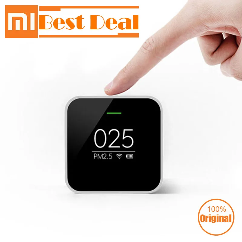 

Xiaomi Mijia PM2.5 Detector OLED Screen Smart Sensor Smart Control APP Adapt Mi Air Purifier For home Xiaomi Air Quality Tester
