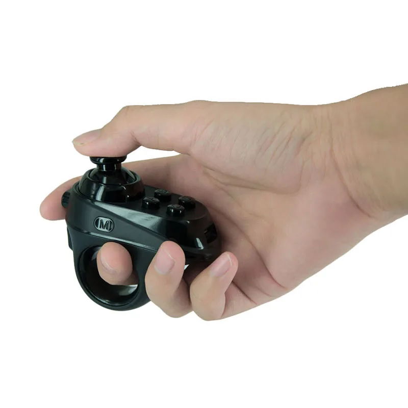 R1 Mini Ring Bluetooth Rechargeable Wireless single handedly VR Remote Game Controller Joystick font b Gamepad