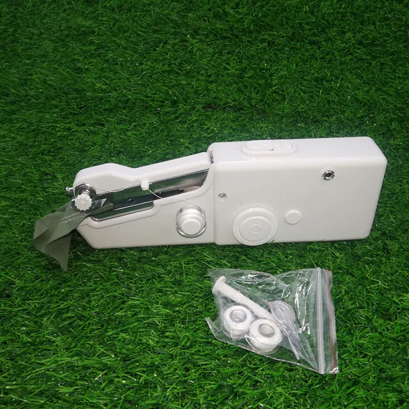 

Mini Portable Handheld sewing machines Stitch Sew needlework Cordless Clothes Fabrics Electric Sewing Machine Stitch Set