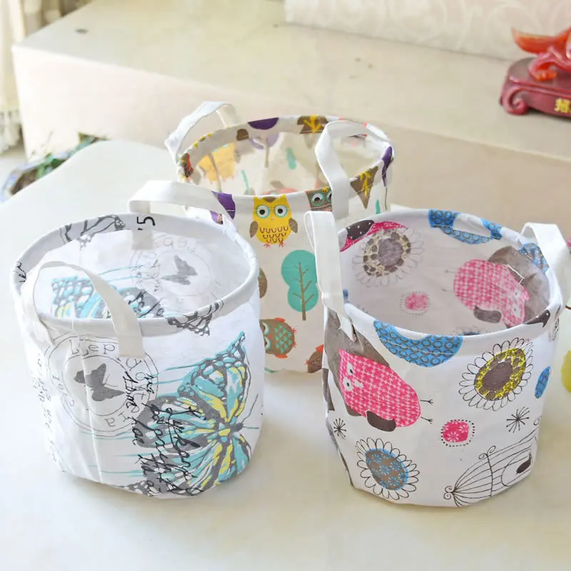

Laundry Basket Large Hamper Foldable Bag for Dirty Clothes Organizer Laundry Bag Picnic Baskets Print Toy Gift Organizer