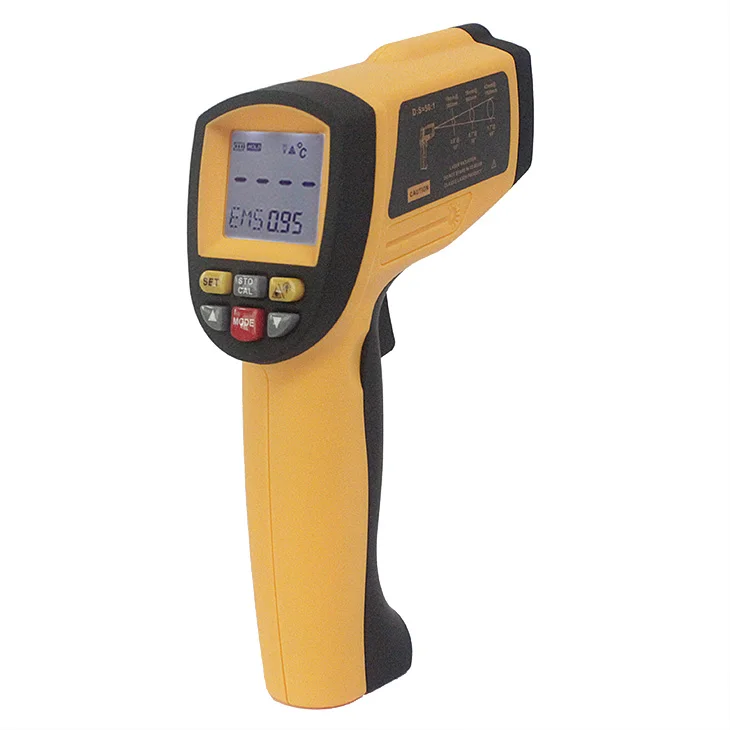 handheld temperature gun handheld infrared temperature sensor accurate non contact thermometer gm1650 Benetech