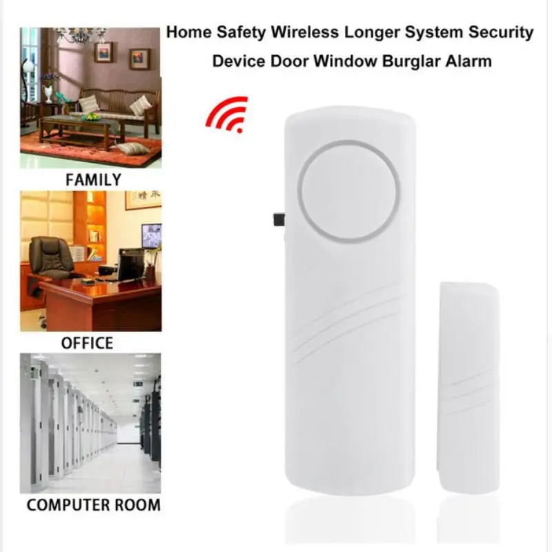 Door Window Wireless Burglar Alarm With Magnetic Sensor Window Door Entry Anti Thief Home Alarm System Security Device Wholesale Door Window Wireless Burglar Alarm With Magnetic Sensor Window Door Entry Anti Thief Home Alarm System Security Device Wholesale