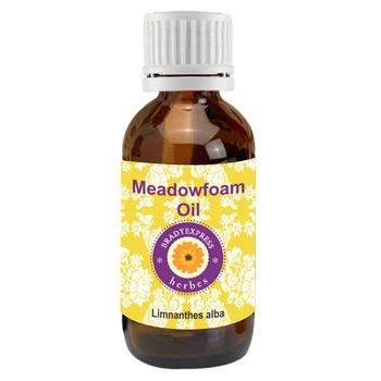 

FRee Shipping Pure Meadowfoam Seed Oil Limnanthes alba 100% Natural Undiluted Therapeutic Gr 5ML