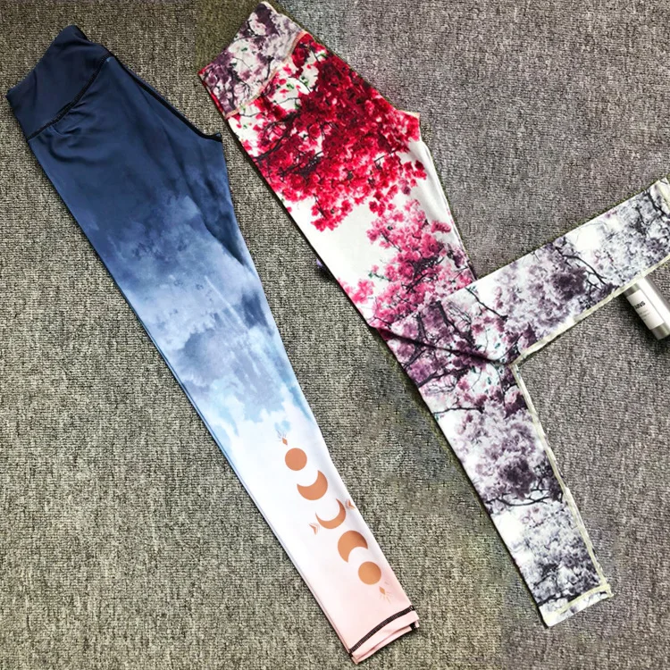 

Women Leggings Sportswear Sport Leggings Sport Pants Printed Yoga Leggings Yoga Pants Running Pants Fitness Yoga Sport Trousers