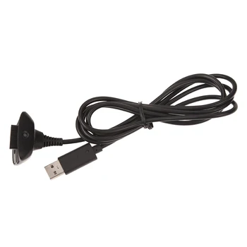 DC 5V Black 1.5 m USB Charging NI Cable CA USB Charger For Xbox 360 Wireless Game Controller