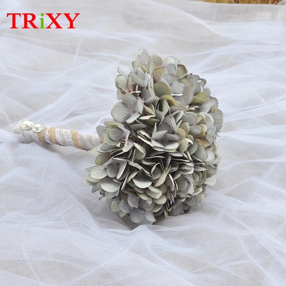TRiXY B14 очаровательные цветы, букеты подружки невесты, свадебные украшения, искусственные цветы, свадебный букет для романтической свадьбы