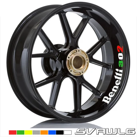 

Wheel Sticker Reflective Rim Stripe Tape Bike Motorcycle Car FOR Benelli 302 BN302 TNT302 BJ302