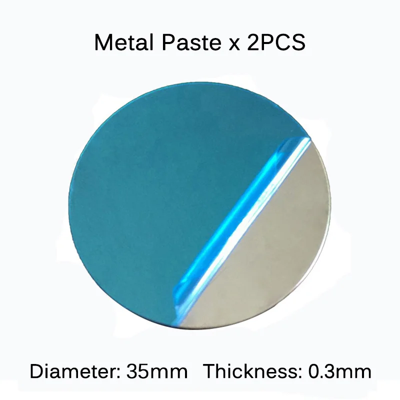 2PCS Metal Paste Магнитный автомобильный держатель для телефона в автомобиле, gps, на вентиляционное отверстие, на приборную панель, паста, магнитный держатель для телефона, подставка, автомобильное крепление, поддержка для iPhone, samsung - Цвет: 2PCS Metal Paste