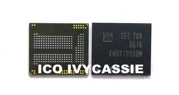 

KMRX1000BM-B614 eMMC 32+3 32GB EMCP NAND flash memory IC chip BGA221 Used 100% Tested Good