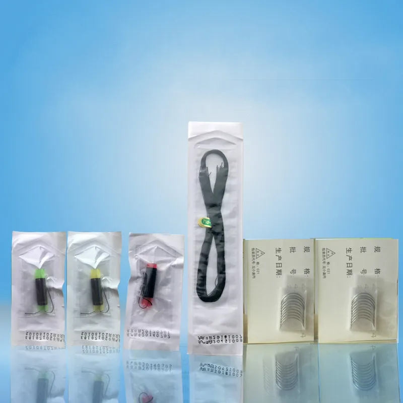 

1PCS Suture Sterile Line Harness Needle Non Absorbable Pet Surgical farm