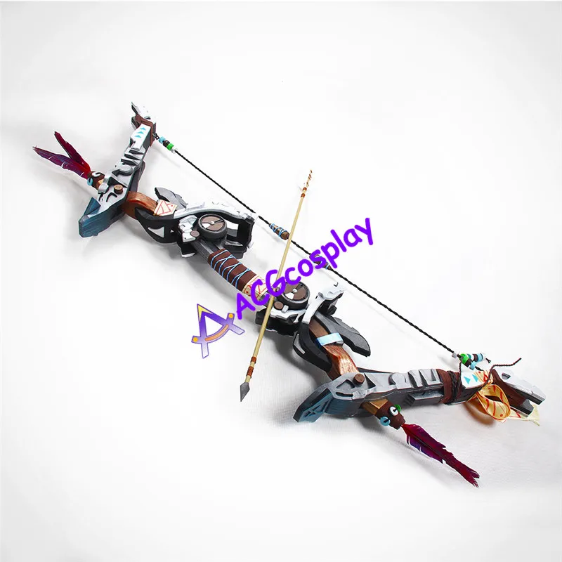 Horizon Zero Dawn алой лук и стрела prop Косплей Реквизит ПВХ сделано ACGcosplay