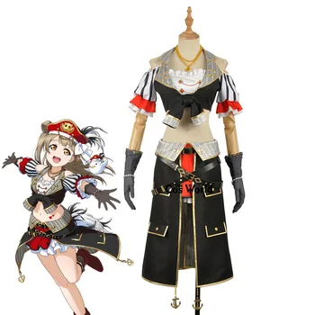 

Love Live School Idol Project Minami Kotori Sea Piracy Pirates Apron Dress Uniform Outfit Anime Cosplay Costumes