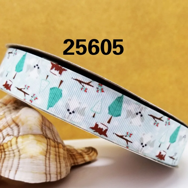 50 ярдов мультфильм напечатанный grosgrain ленты 25609