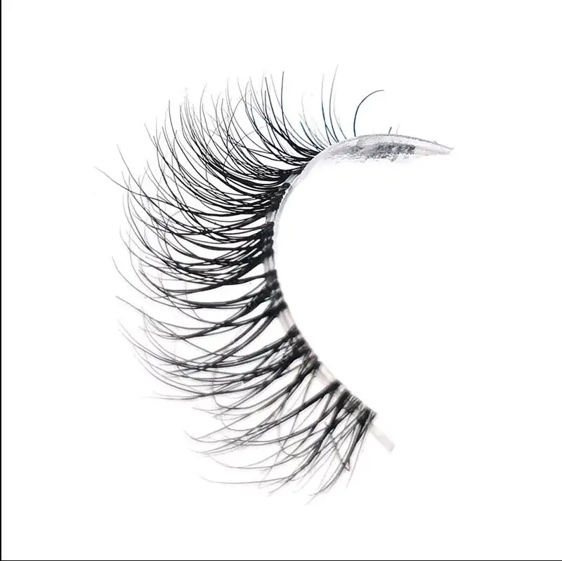 Ресницы из натуральной норки многоразовые натуральные Объемные Накладные