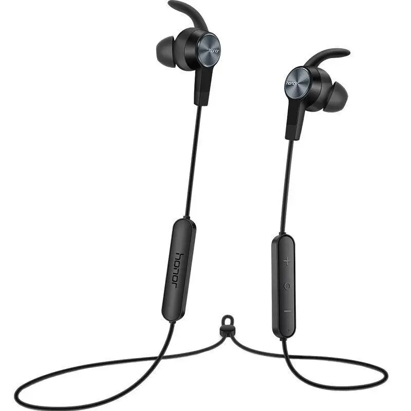 Новинка, huawei Honor xsport AM61, наушники, Bluetooth, беспроводное соединение с микрофоном, в ухо, стиль, зарядка, легкая гарнитура для iOS, Android - Цвет: AM61-Black