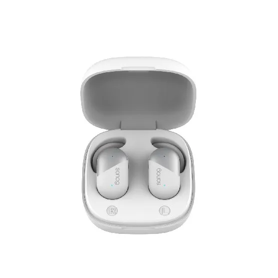 Sanag P5 Беспроводной наушники IPX56 водонепроницаемый True Беспроводной earbouds с микрофоном стерео звук Беспроводной наушники с зарядный чехол - Цвет: Белый