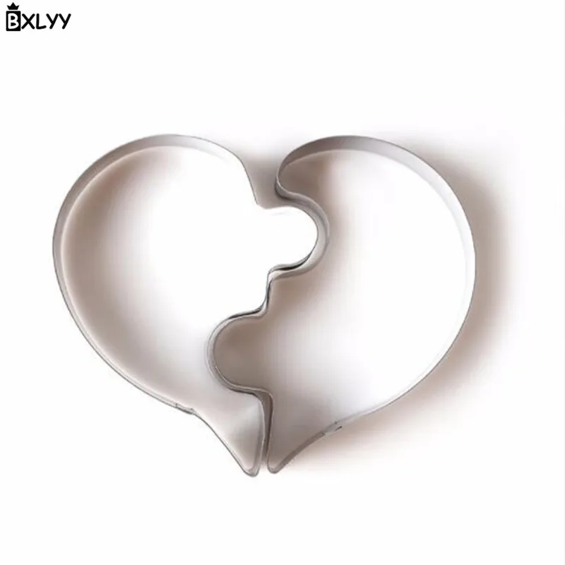 Bxlyy Нержавеющая сталь любовь, Форма печенья Форма шоколадовая форма инструмент для украшения торта подарок ко Дню Святого Валентина Baking.7z