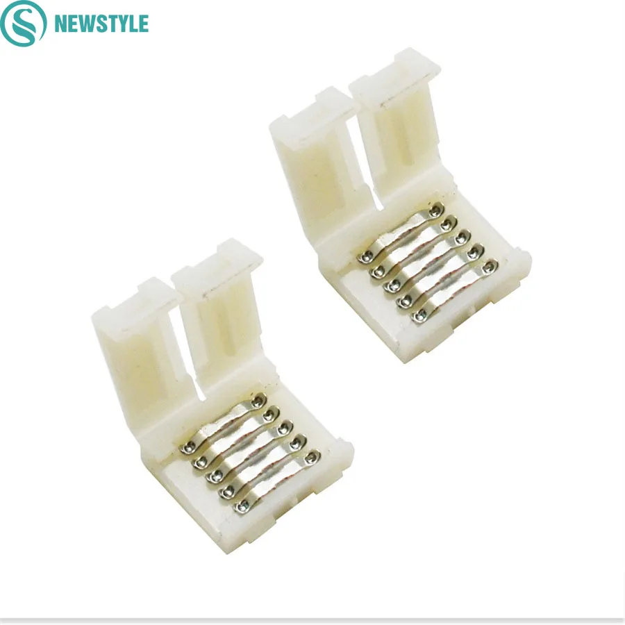 20 шт. 5pin Светодиодная лента зажим для 5 pin RGBW RGBWW 10 мм ширина 5050 RGB + W WW
