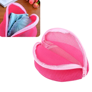 

1PC Convenient Women Bra Laundry Bag Home Using Clothes Washing Net Washing Bag Hosiery Saver Aid Mesh Bag GHMY
