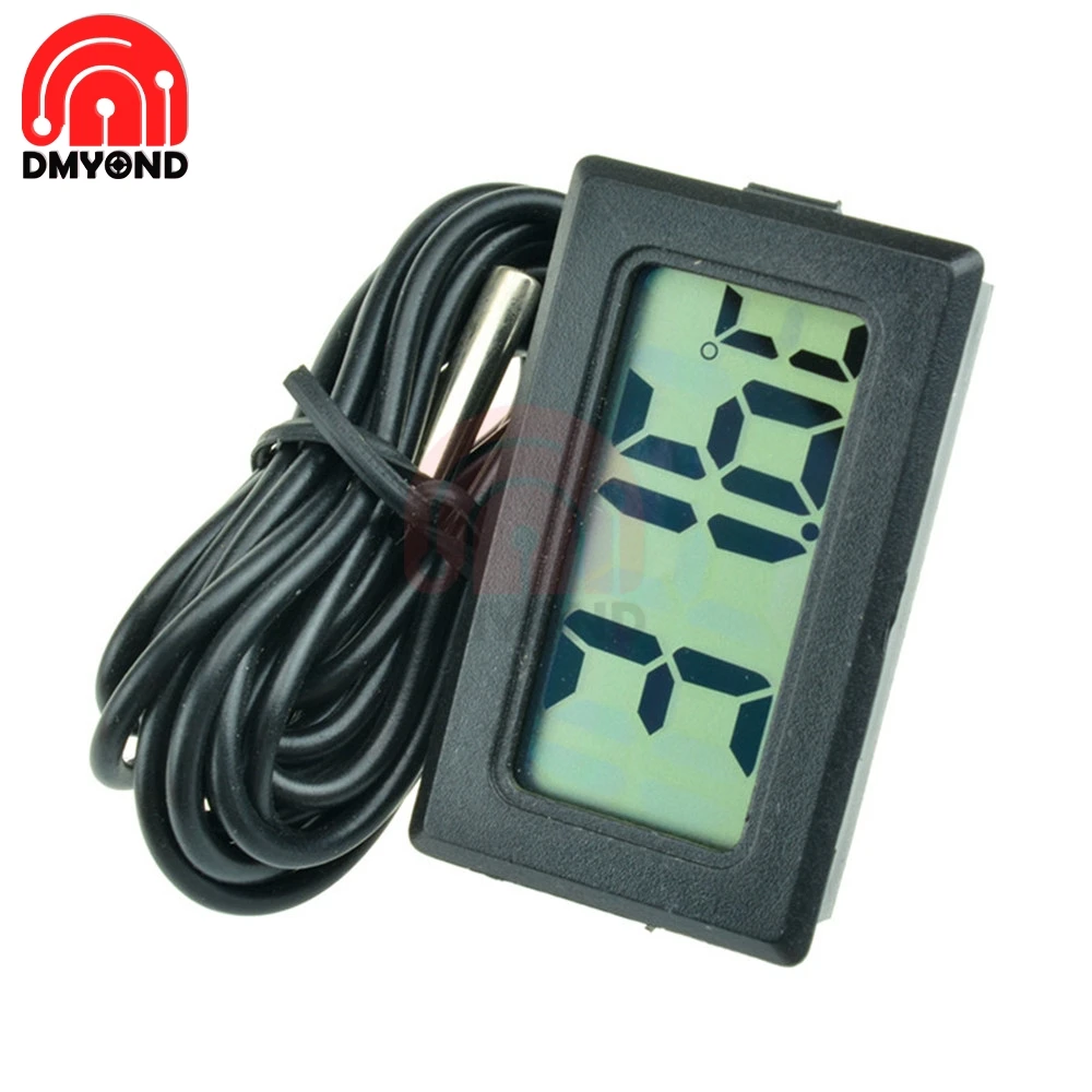Digital LCD Thermometer Hygrometer Temperature Sensor TPM-10 Meter Weather Station Diagnostic-tool Thermal Regulator 2m 200CM