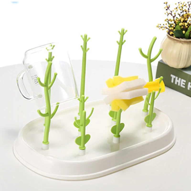 Baby-Bottle-Drying-Rack-Feeding-Cups-Holder-Infant-Tree-Shape-Drainer-Pacifier-Drier-Chupeta-Storage-Teat-Shelf-T0564 (2)