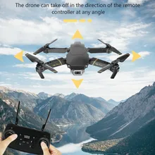Складной маленький Квадрокоптер с дистанционным управлением, удерживающий высоту Дрон, Ультра гладкая широкоугольная камера для охоты на открытом воздухе
