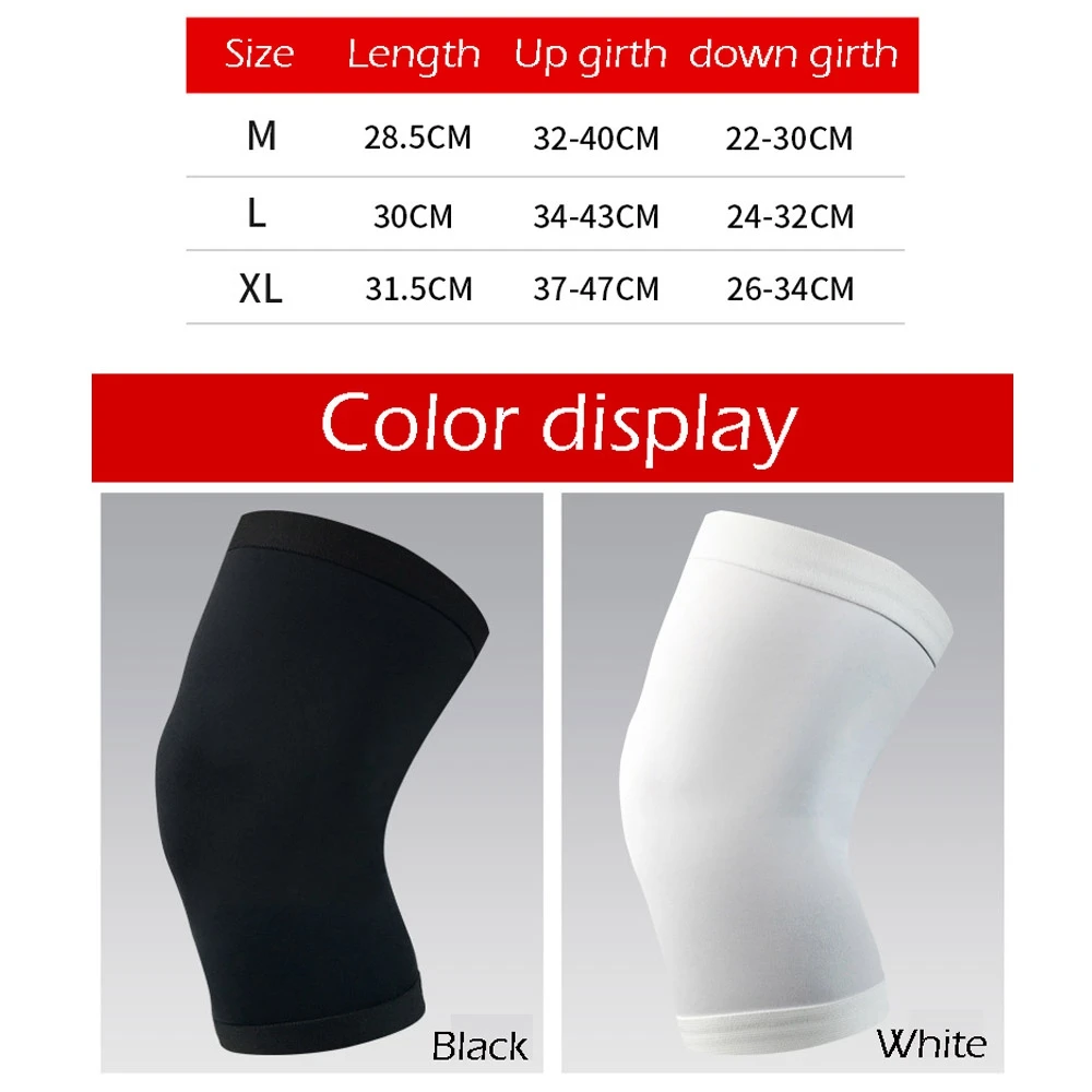 1 قطعة ليكرا تنفس الركبة سادة تشغيل الساق تدفئة الركبة حماية كرة السلة الكرة الطائرة الركبة دعم حماية 1 قطعة ليكرا تنفس الركبة سادة تشغيل الساق تدفئة الركبة حماية كرة السلة الكرة الطائرة الركبة دعم حماية