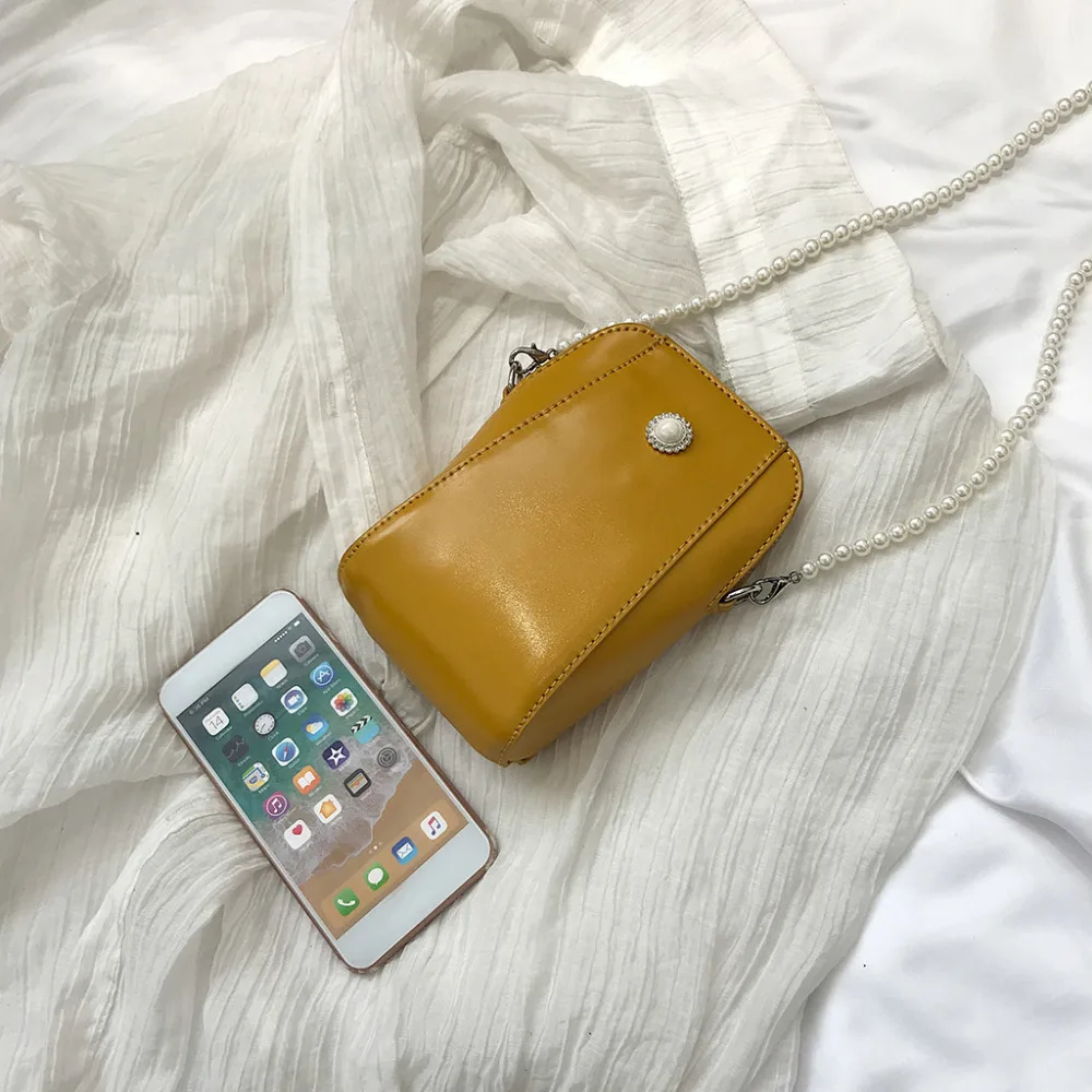 2019 woman sexy wild pearl crossbody package womens fashion shoulder bag city walking pack  pretty leather bags fanny pack  40J4 (18)