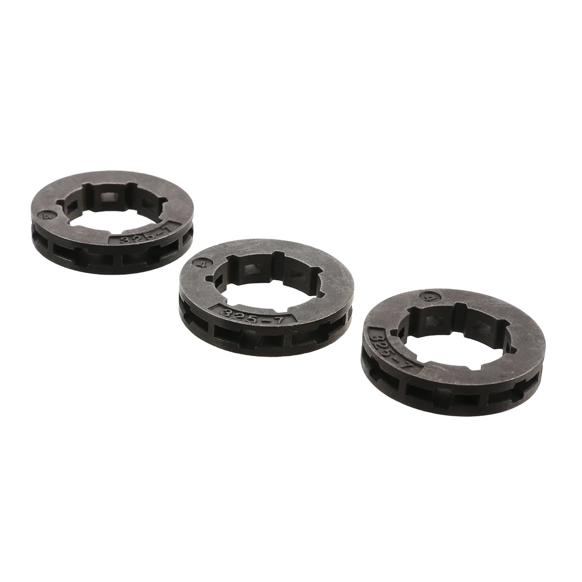 3pcs Metal Chainsaw Sprocket Rim Replacement For Chain Saw Tool Spare Part