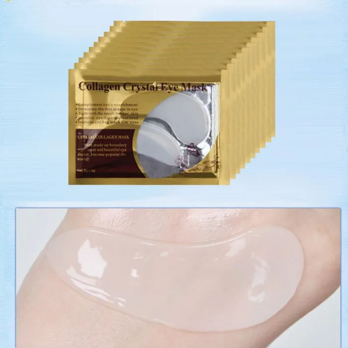 Todas as Cores Máscara de Olho de Cristal de Colágeno Máscara de Olho Cuidados com a Pele do Olho por Frete Pairs Cristal Colágeno Olho Manchas Pad Ferramentas Grátis 100 14 Beleza e saúde