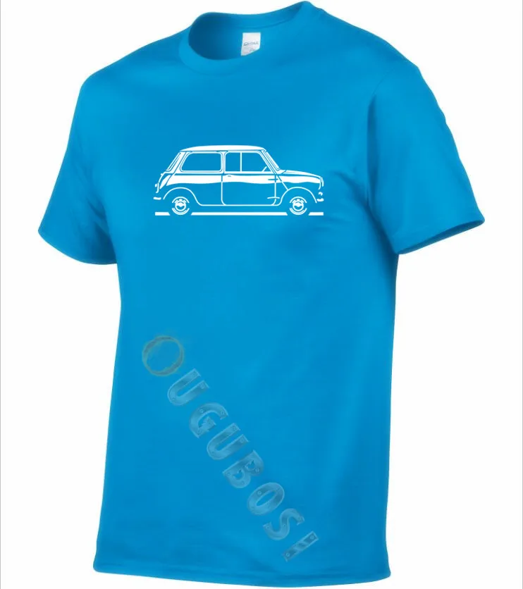 

2019 free shipping RETRO MINI AUSTIN SEVEN MORRIS INSPIRED CLASSIC CAR T-SHIRT