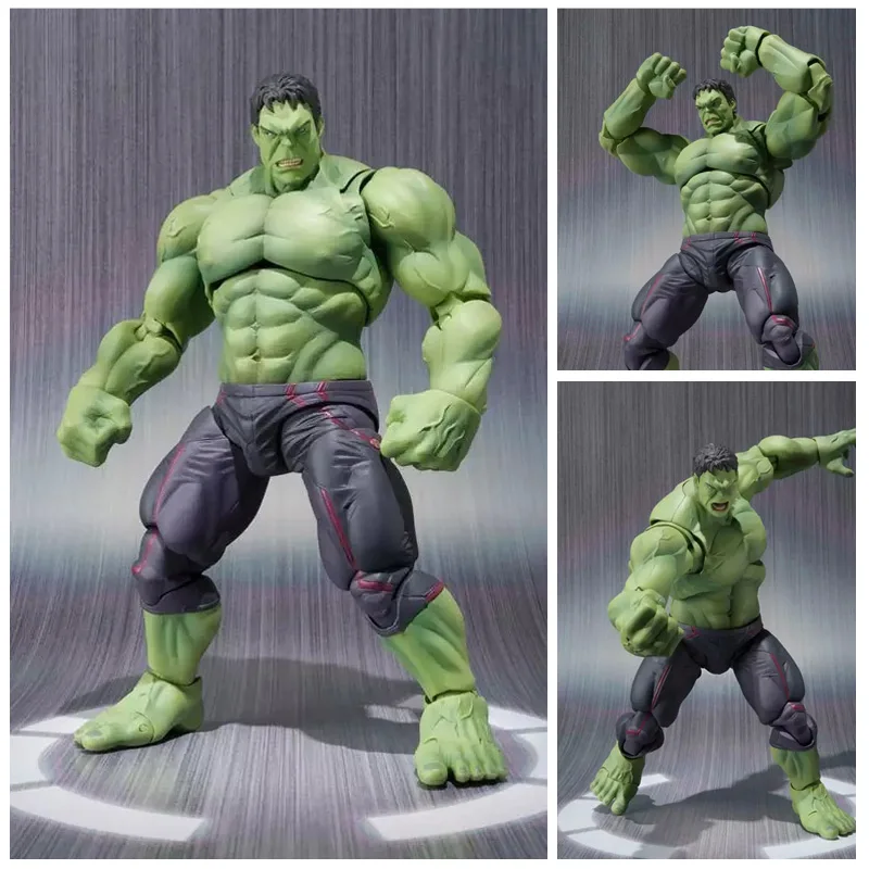 

NEW hot 22cm avengers Super hero hulk movable action figure toys Christmas gift doll with box