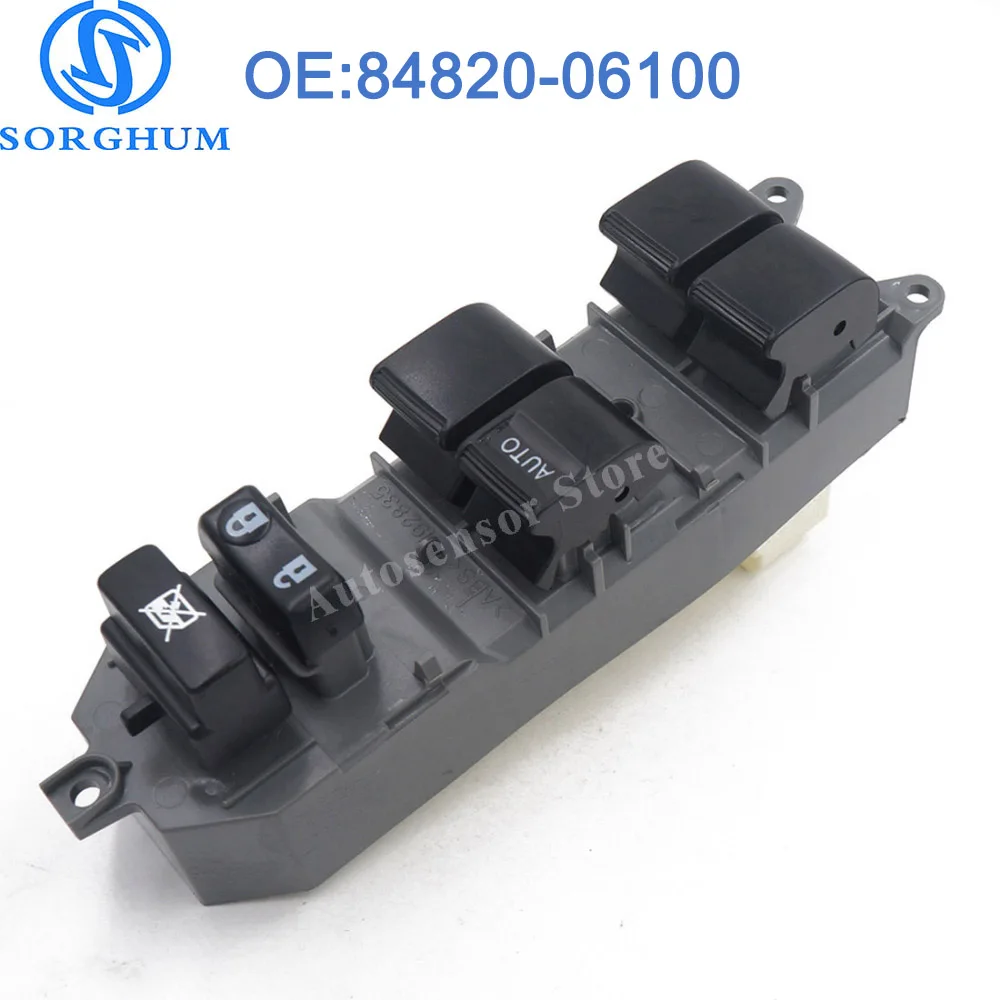 84820 06100 Electric Window Master Control Switch For Toyota Corolla 