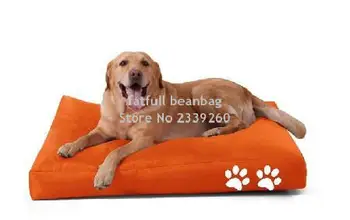 

Cover only No Filler - Fashion Cheap Custom Cute Bean Bag Dog Beds with two paws print