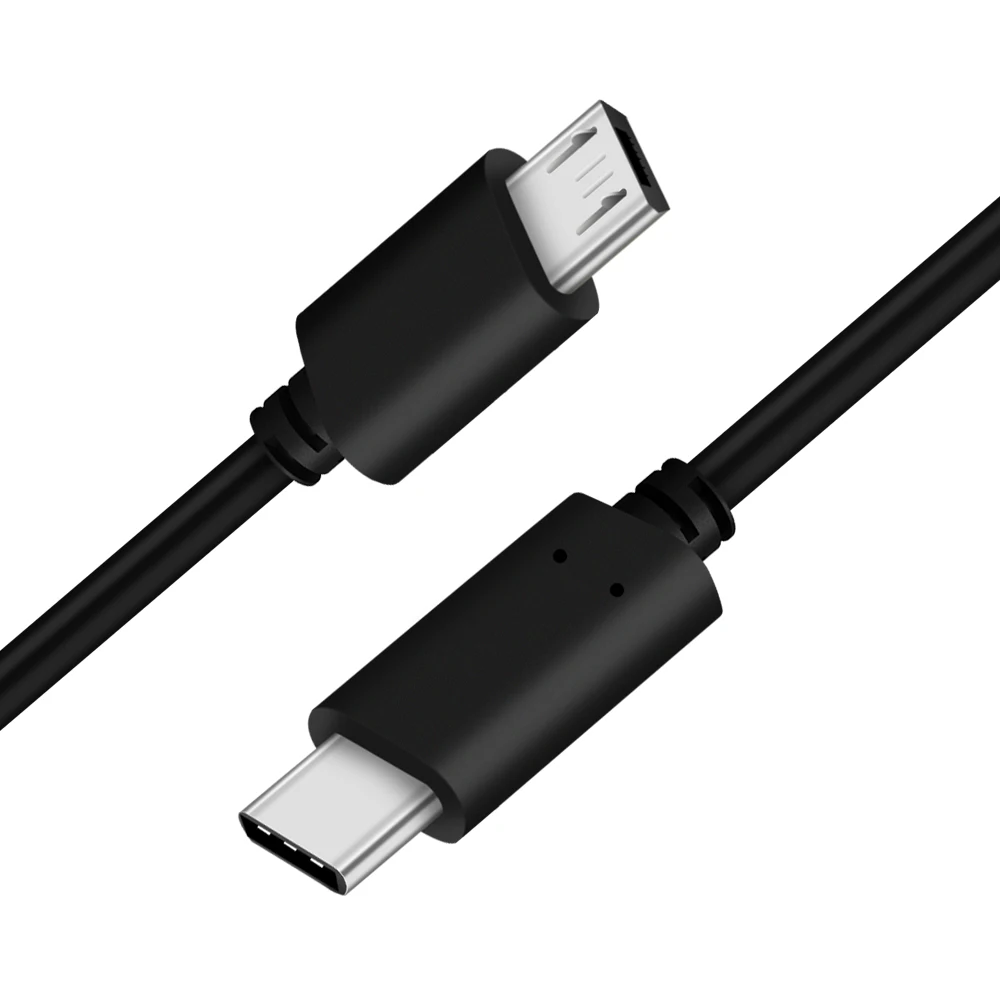 Drop Shipping Thbelieve Type C To Micro USB Data Transmission Charging Cables 2.4A Micro USB To USB C 3.0 Cables USBC Cords (4)