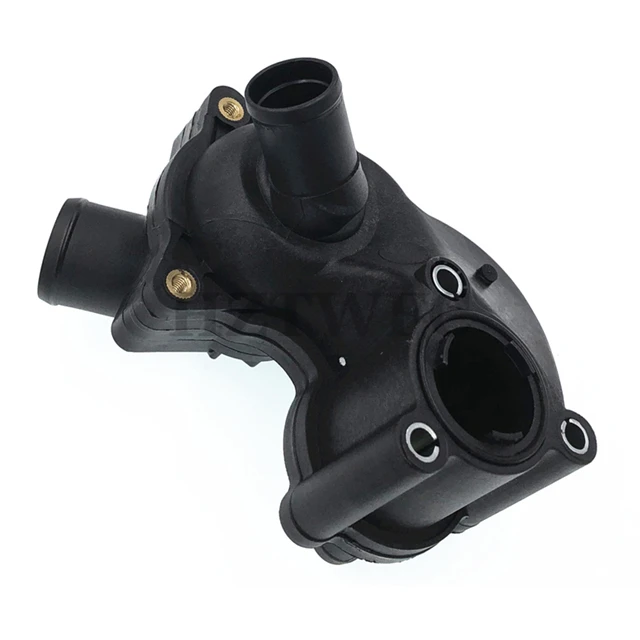 New Thermostat Housing Water Outlet YU3Z 8A586 AA 1 902 204 For Ford