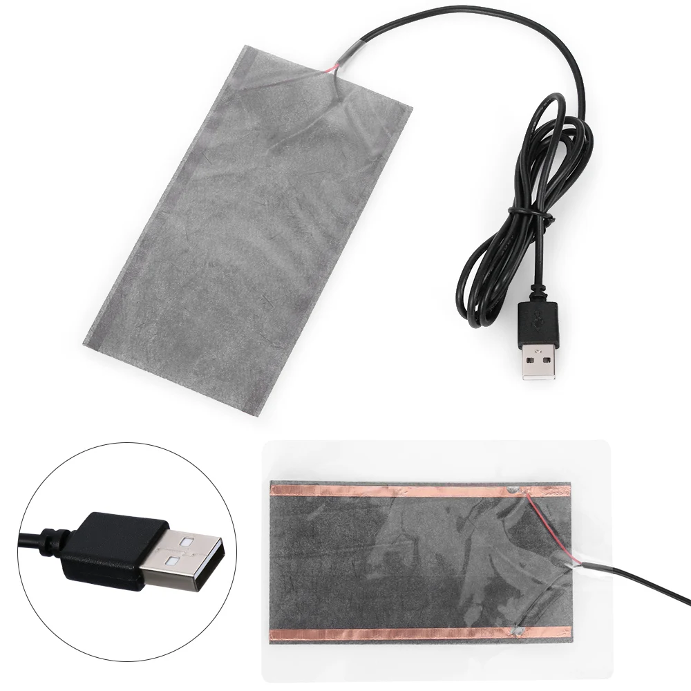1 шт. безопасный портативный зимний теплый диск USB нагревательный коврик обогреватель для мыши коврик обувь Golve одежда поставки