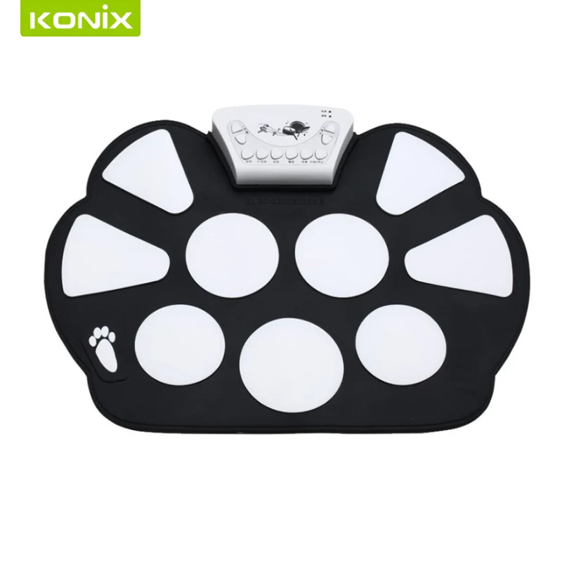 

high quality W758 kit roll up drum with loud speaker and recharger
