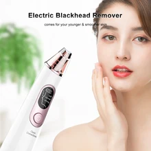 Электрический прибор для удаления угрей для ухода за кожей usb зарядка вакуумный очиститель пор с ЖК-экраном инструменты для удаления черных головок лица