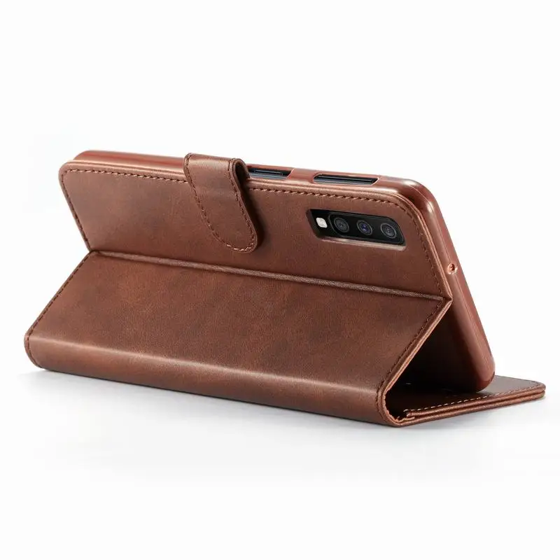 Чехол для samsung Galaxy A50, чехол, откидной кожаный бумажник-книжка, винтажный Магнитный защитный чехол для samsung A50 A 50 Etui