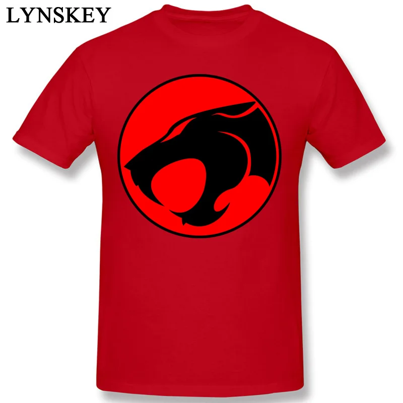 Cotton Mens Short Sleeve T Shirts Birthday Tops Shirt Discount Slim Fit Round Collar Tee-Shirt thundercats Top Quality red