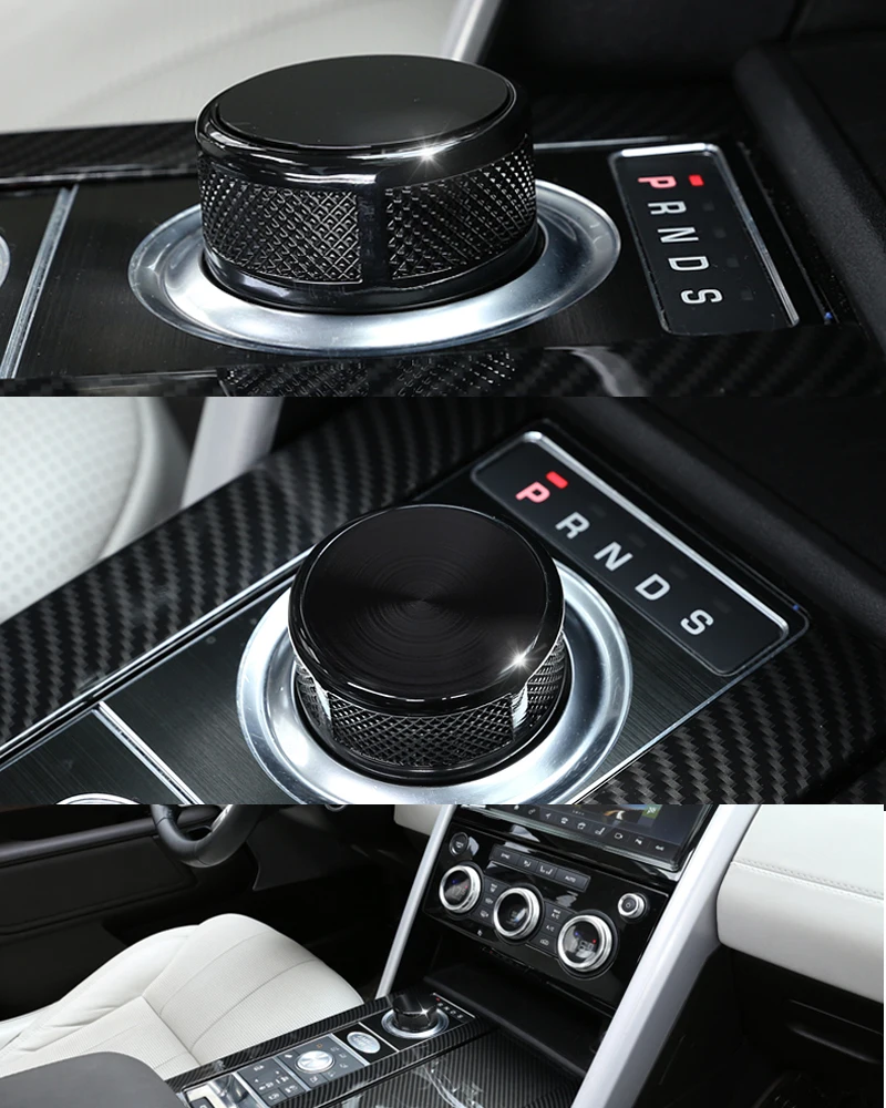 Автомобильный чехол для рычага переключения передач накладка наклейки для Land Rover Discovery Sport/Discovery 4/Range Rover Vogue SV/Sport/Evoque 2013